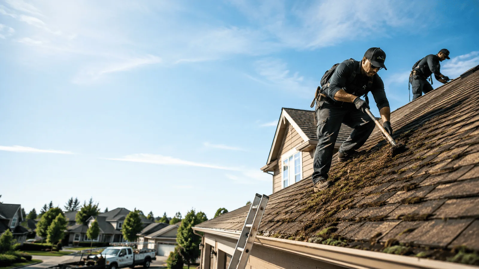 Roof Moss Removal in Walnut Bottom, PA near me